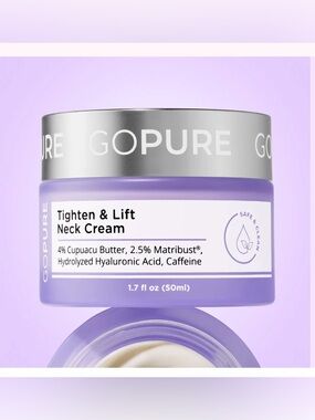 NWT GOPURE Tighten & Lift Neck Cream